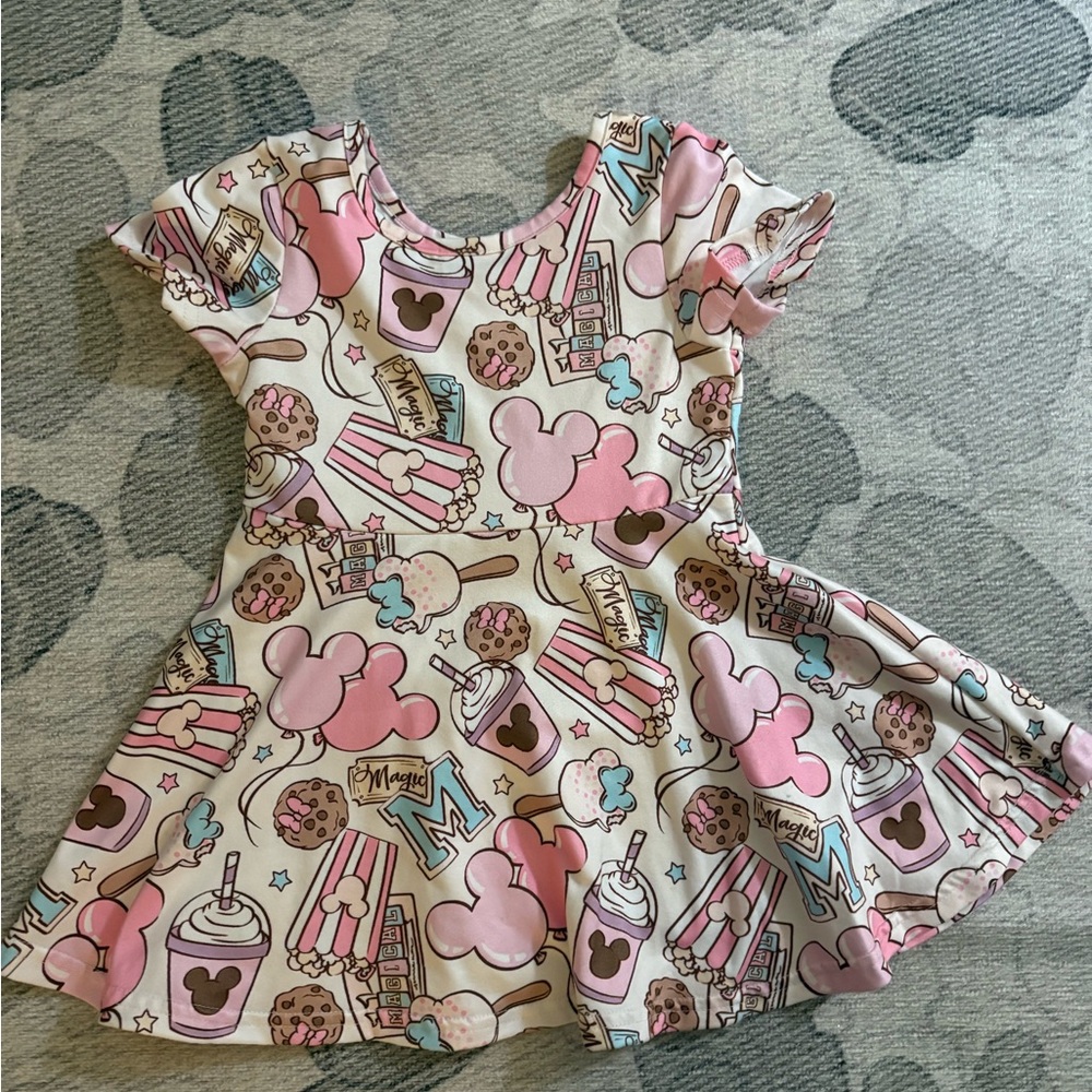 Disney Snacks Toddler Dress